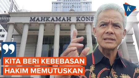 Ganjar Akan Ikuti Putusan MK soal Batas Usia Capres-Cawapres