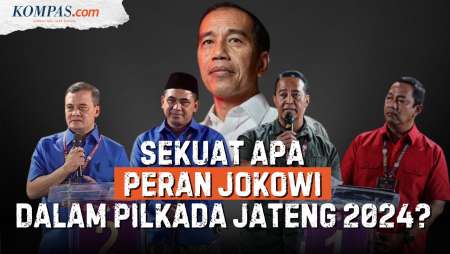 Survei Litbang Kompas Pilkada Jateng 2024: Jokowi di Antara Perang Bintang