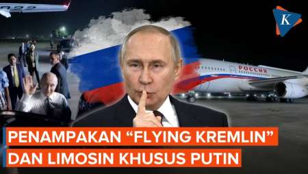 Penampakan “Flying Kremlin” dan Limosin Aurus Putin yang Dibawa Khusus ke KTT BRICS India