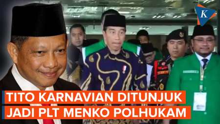 Jokowi Tunjuk Tito Karnavian Jadi Plt Menko Polhukam