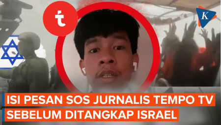 Isi Pesan SOS Jurnalis Tempo TV Sebelum Ditangkap Israel Di Misi Flotilla