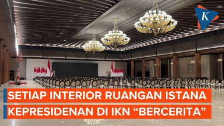 Setiap Interior Ruangan Istana Kepresidenan di IKN 