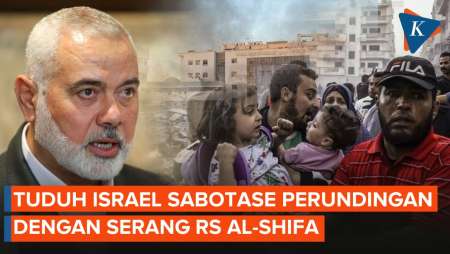 Pemimpin Hamas Tuduh Israel Serang RS Al-Shifa untuk Sabotase Perundingan Gencatan Senjata