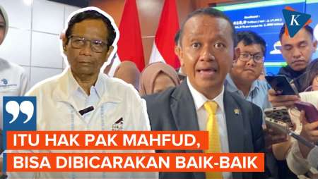 Bahlil Tanggapi Mahfud MD Bakal Mundur dari Kabinet Jokowi