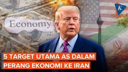 AS Targetkan 5 Sektor Iran Dalam Perang Ekonomi Terbaru, Apa Saja?