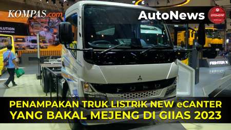 Truk Listrik New eCanter Bakal Mejeng di GIIAS 2023