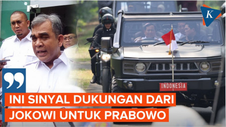 Prabowo, Jokowi, Erick Thohir Semobil, Gerindra: Itu Sinyal Dukungan