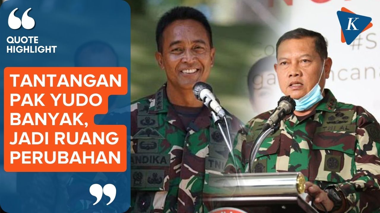 Titah Jenderal Andika Perkasa untuk Yudo Margono yang Segera Jadi Panglima TNI