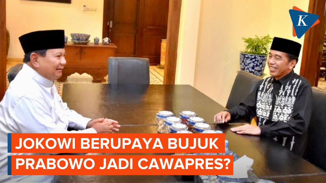 Jokowi Disebut Tengah Berupaya Membujuk Prabowo Jadi Cawapres Ganjar