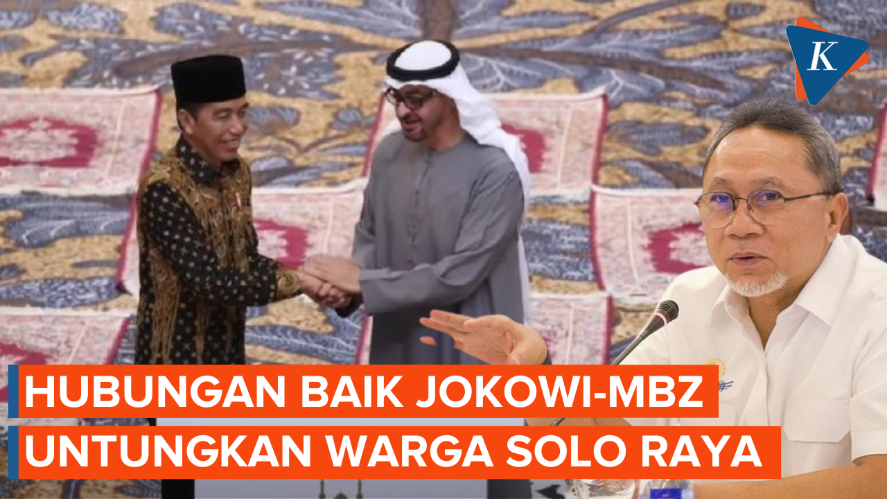 Zulkifli Hasan: Hubungan Baik Jokowi-MBZ Beri Manfaat Banyak Bagi Umat