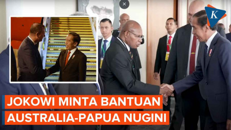 Jokowi Akui Kunjungan ke Australia-Papua Nugini Terkait Konflik di Papua