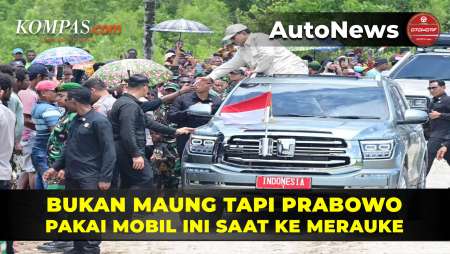 Bukan Maung, Prabowo Pakai GWM Tank 500 HEV Saat Tinjau Merauke