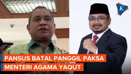 Alasan Pansus Haji Batal Panggil Paksa Menag Yaqut