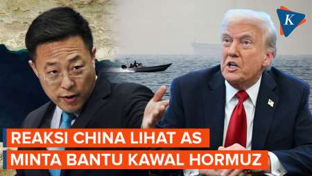 Reaksi China Setelah Trump Minta Bantuan Amankan Selat Hormuz