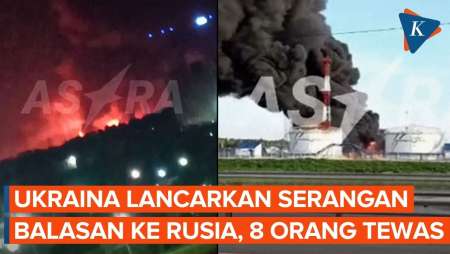 Ukraina “Ngamuk”, Serangan Balasan ke Rusia Tewaskan Sedikitnya 8 Orang