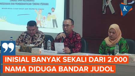 PPATK: Dari 2.000 Rekening Penampung Uang Judi Online, Inisial T Pasti Ada