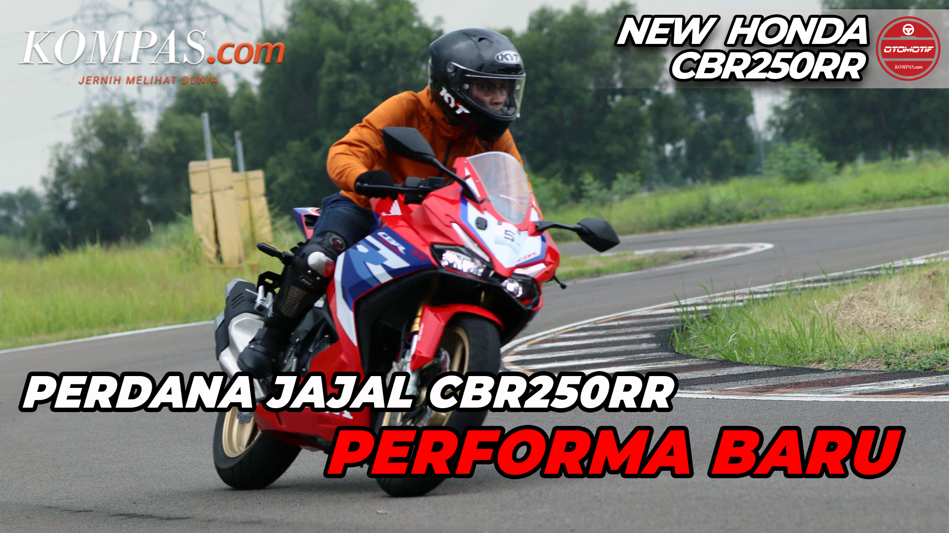 Perdana Jajal Performa Baru Honda CBR250RR