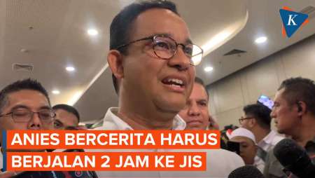 Anies Terharu Melihat Para Pendukung Padati JIS untuk Hadiri Kampanye Akbarnya