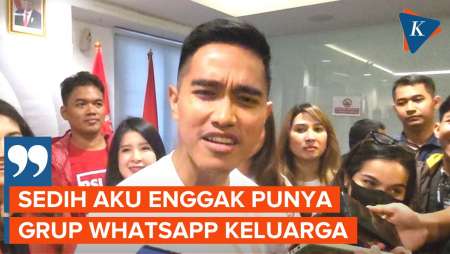 Tak Tahu Pertemuan Jokowi-SBY, Kaesang: Sedih Aku Enggak Punya Grup Keluarga