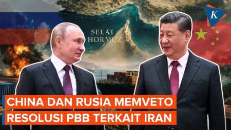China Dan Rusia Memveto Upaya Dewan Keamanan PBB Yang Mengecam Blokade Iran