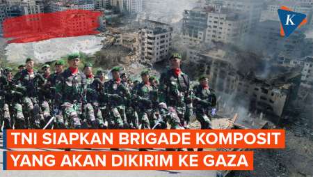 TNI Siapkan Perekrutan Brigade Komposit yang Akan Dikirim ke Gaza