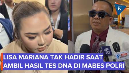 Alasan Lisa Mariana Tak Hadir Saat Ambil Hasil Tes DNA di Mabes Polri