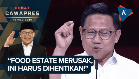 Ikuti Gaya Anies, Cak Imin Buka Debat Langsung Sengat Food Estate dan Lahan Prabowo