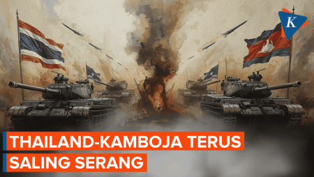 Thailand-Kamboja Terus Saling Serang, 16 Orang Tewas