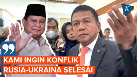 Kemenhan Ungkap Alasan Prabowo Buat Proposal Perdamaian Rusia-Ukraina