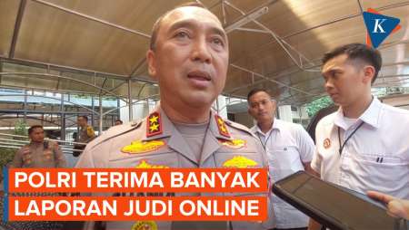 Polri Terima Banyak Laporan Judol, Sebut Tak Ada Kendala Mengusutnya