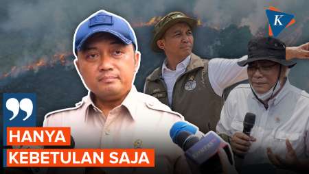 Respons Istana Soal Menhut-Menteri LH Tak Ikut Prabowo Tinjau Lokasi Karhutla