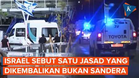 Israel Klaim Salah Satu Jenazah Yang Dikembalikan Hamas Bukan Sandera