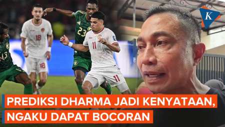 Dharma Pongrekun Mengaku Dapat Bocoran soal Hasil Timnas Indonesia-Arab Saudi