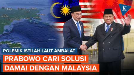 Prabowo Cari Solusi Damai Usai Malaysia Tolak Istilah Laut Ambalat