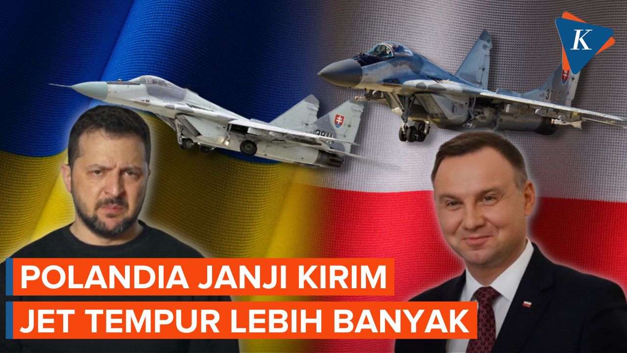 Polandia Janji Kirim Lebih Banyak Jet Tempur dan Dukung Ukraina Gabung NATO