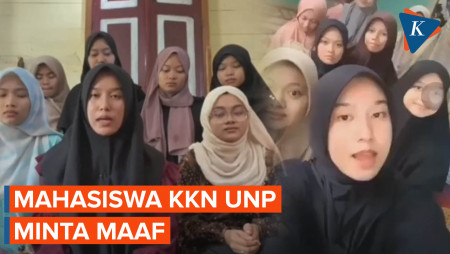 Mahasiswa KKN UNP Minta Maaf Usai Bikin Hoaks Diusir Warga