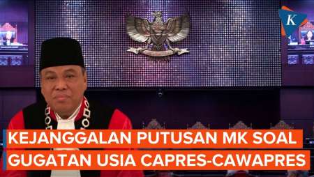 Hakim Konstitusi Beberkan Kejanggalan MK Kabulkan Gugatan Usia Capres-Cawapres