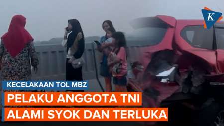 Kecelakaan Tol MBZ, Pengemudi Anggota TNI 