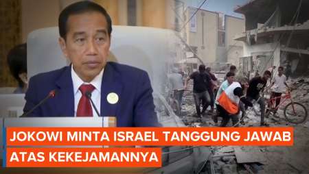 Jokowi: Israel Harus Tanggung Jawab atas Kekejaman yang Dilakukan