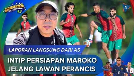 Melihat Langsung Latihan Timnas Maroko Jelang Lawan Perancis Di 8 Besar Piala Dunia 2026