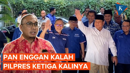 PAN Enggan Kalah Pilpres Ketiga Kalinya dan Ajakan Gerindra untuk Kembali Dukung Prabowo