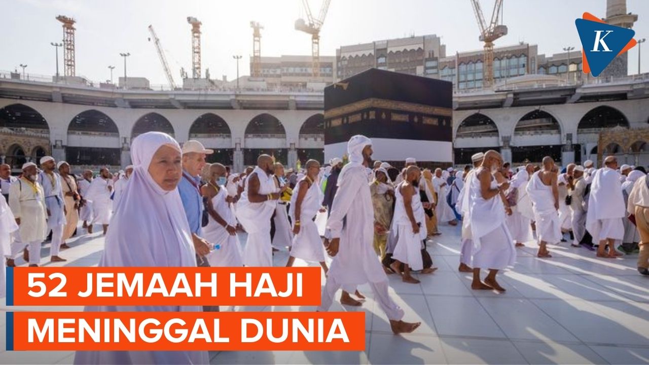 52 Jemaah Haji Meninggal Dunia di Arab Saudi, Mayoritas Penyakit Jantung
