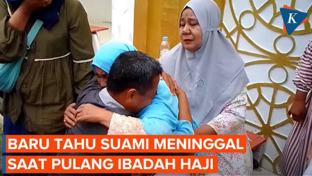 Kisah Pilu Jemaah Haji di Palopo, Tahu Suaminya Meninggal Saat Baru Tiba di Tanah Air