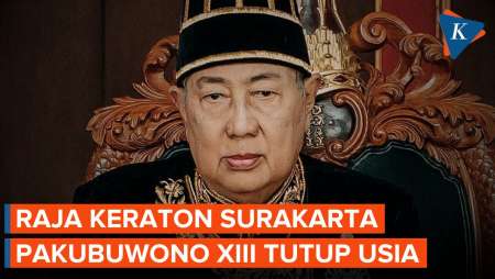 Raja Keraton Solo Sri Susuhunan Pakubuwono XIII Meninggal Dunia