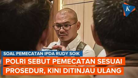 Polri Sebut Pemecatan Ipda Rudy Soik Sesuai Prosedur, Kini Ditinjau Ulang Buntut Kritik DPR