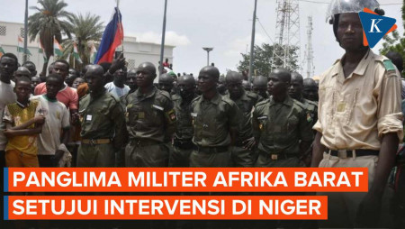 ECOWAS Akan Intervensi Militer untuk Hentikan Kudeta Junta Niger