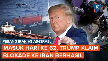 Perang Hari Ke-62: Trump Desak Iran Menyerah, Teheran Beri Perlawanan Keras