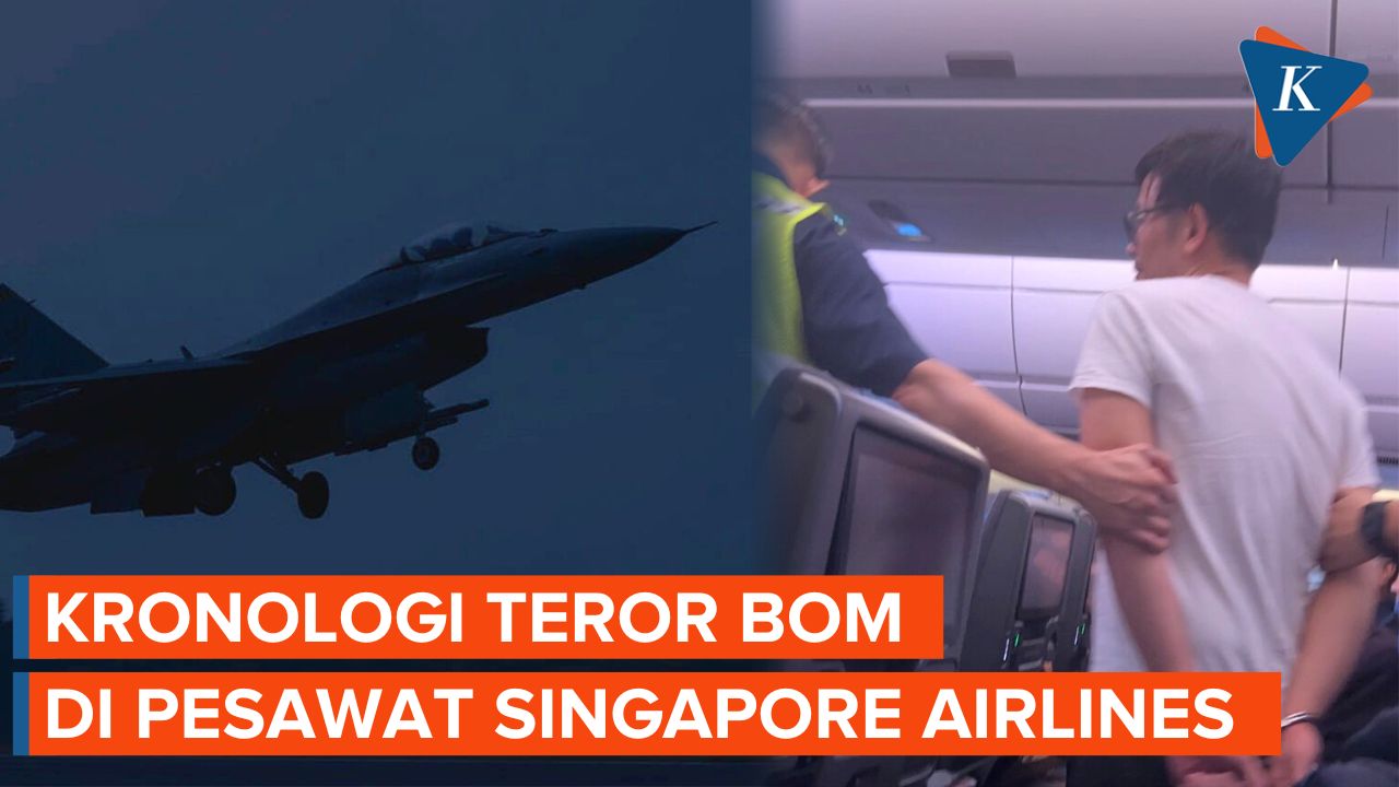 Dapat Ancaman Bom, Pesawat Singapore Airlines Dikawal Jet Tempur