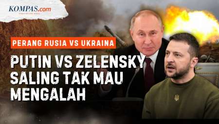 Putin Vs Zelensky Terlibat "Perang" Urat