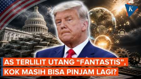 Utang AS "Menggunung", Cara Membayarnya Makin Sulit, Kok Bisa?